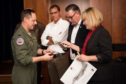 Daughter of USAF legend visits 480th FS