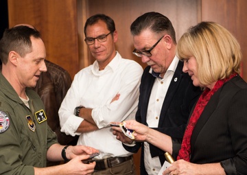 Daughter of USAF legend visits 480th FS