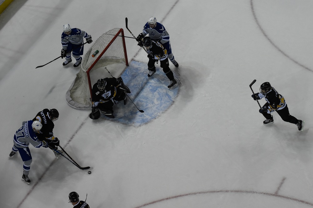 Air Force defeats Army in 5th annual hockey showdown