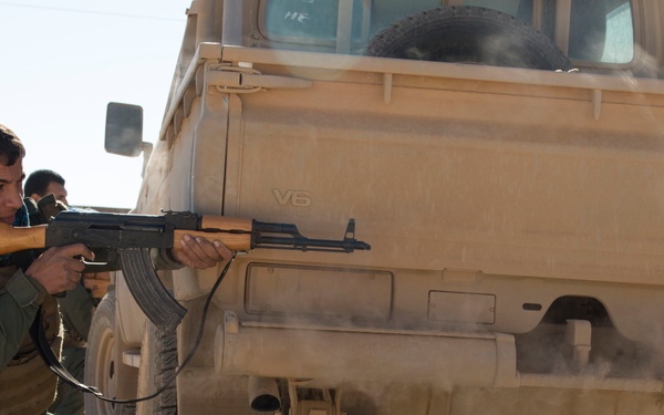 Raqqa Internal Security Force QRF TRAINING