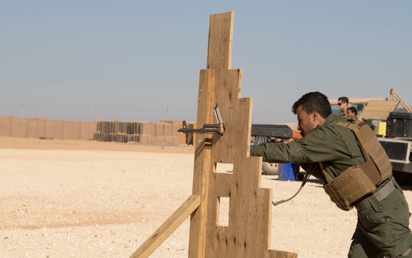 Raqqa Internal Security Force QRF Training