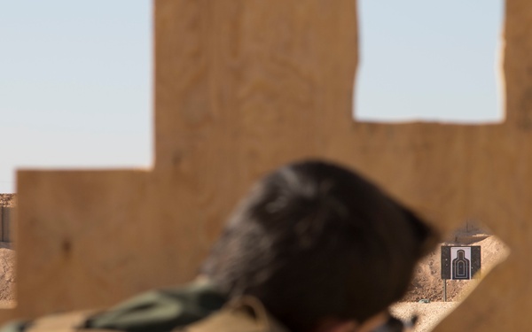 Raqqa Internal Security Force QRF Training