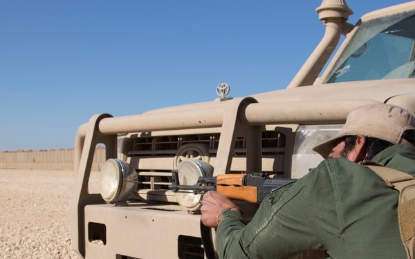 Raqqa Internal Security Force QRF Training