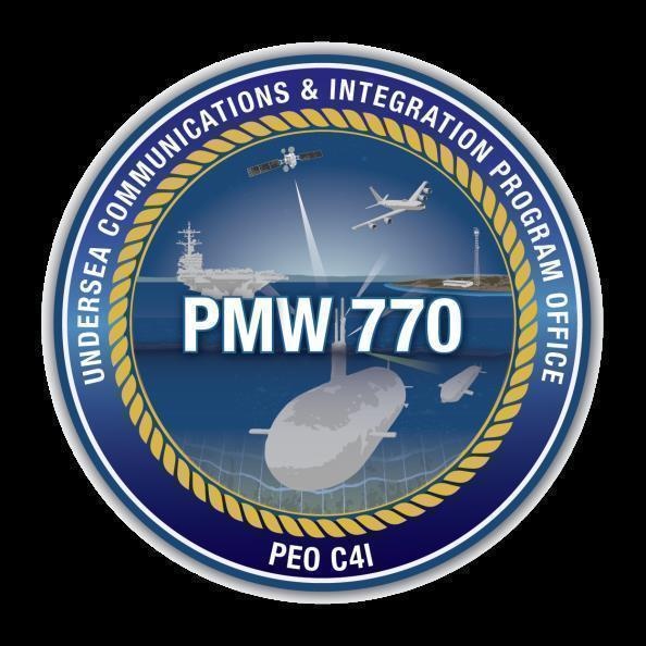 Undersea Communications and Integration Program Office (PMW 770) Logo