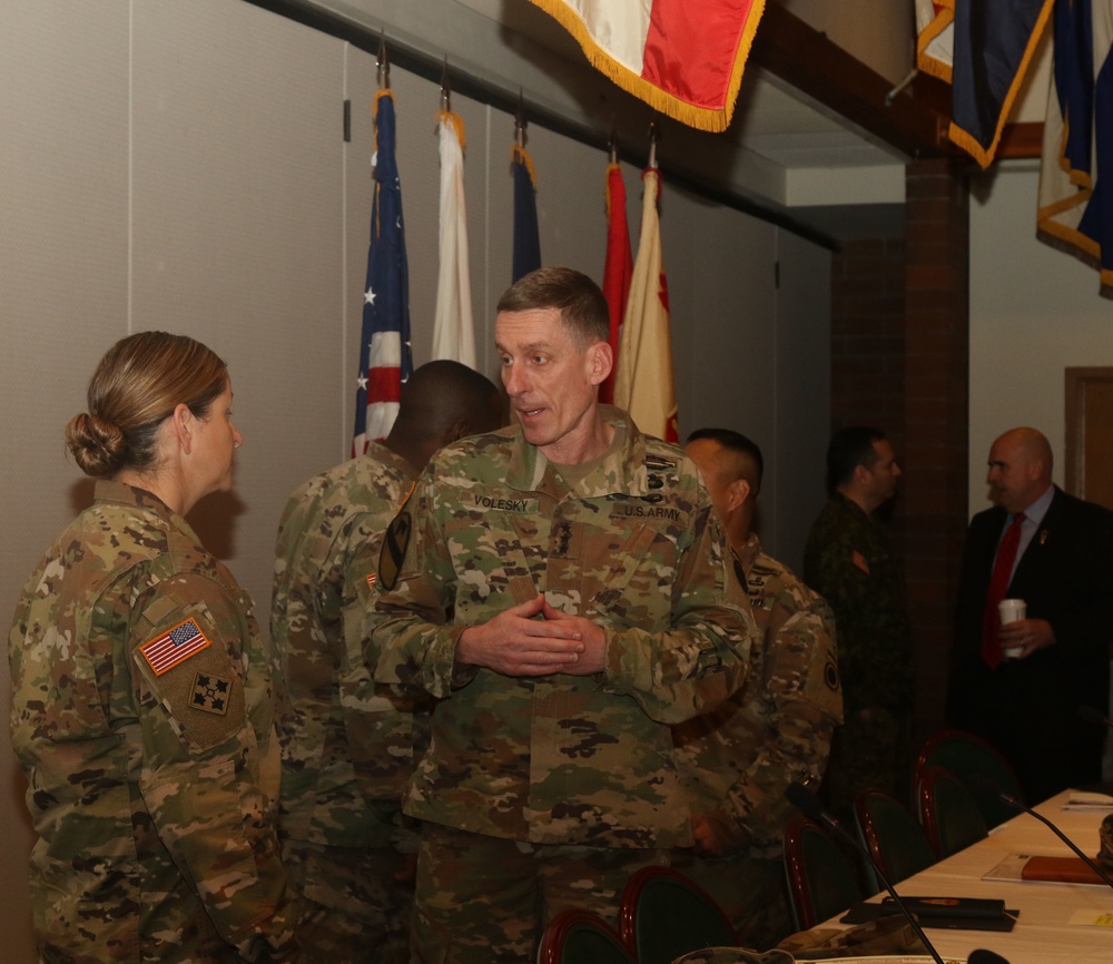 Lt. Gen. Gary Volesky hosts open forum on Joint Base Lewis-McChord