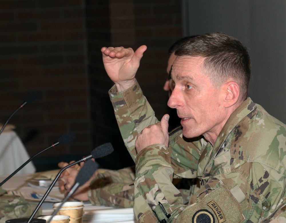 Lt. Gen. Gary Volesky hosts open forum on Joint Base Lewis-McChord