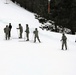 Students learn skiing techniques during Cold-Weather Operations Course at Fort McCoy