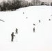 Students learn skiing techniques during Cold-Weather Operations Course at Fort McCoy