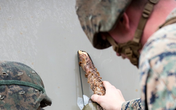 V3/8 0351's participate in a Breach Range