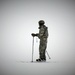 Students learn skiing techniques during Cold-Weather Operations Course at Fort McCoy