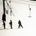 Students learn skiing techniques during Cold-Weather Operations Course at Fort McCoy