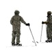 Students learn skiing techniques during Cold-Weather Operations Course at Fort McCoy