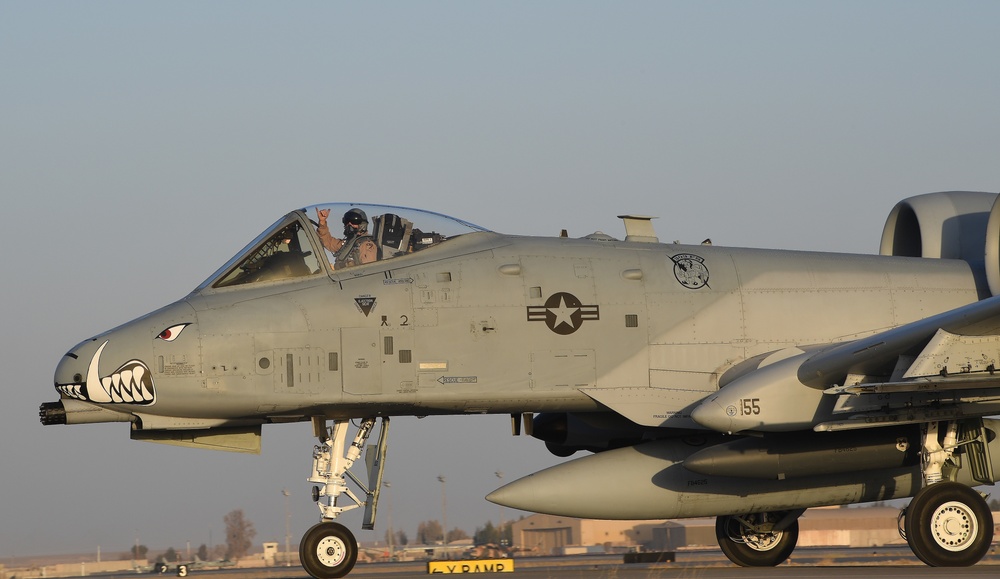 A-10 arrival