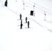 Students learn skiing techniques during Cold-Weather Operations Course at Fort McCoy