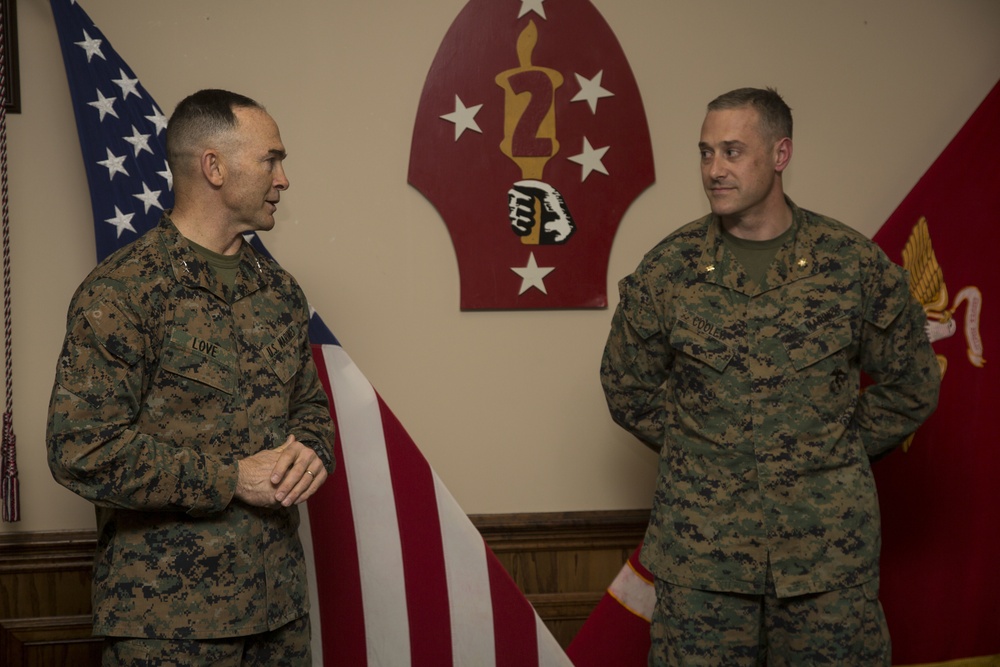 Maj. Jody L. Cooley's Award Ceremony