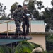 Soldiers perform Combat Water Survival Test