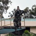 Soldiers perform Combat Water Survival Test