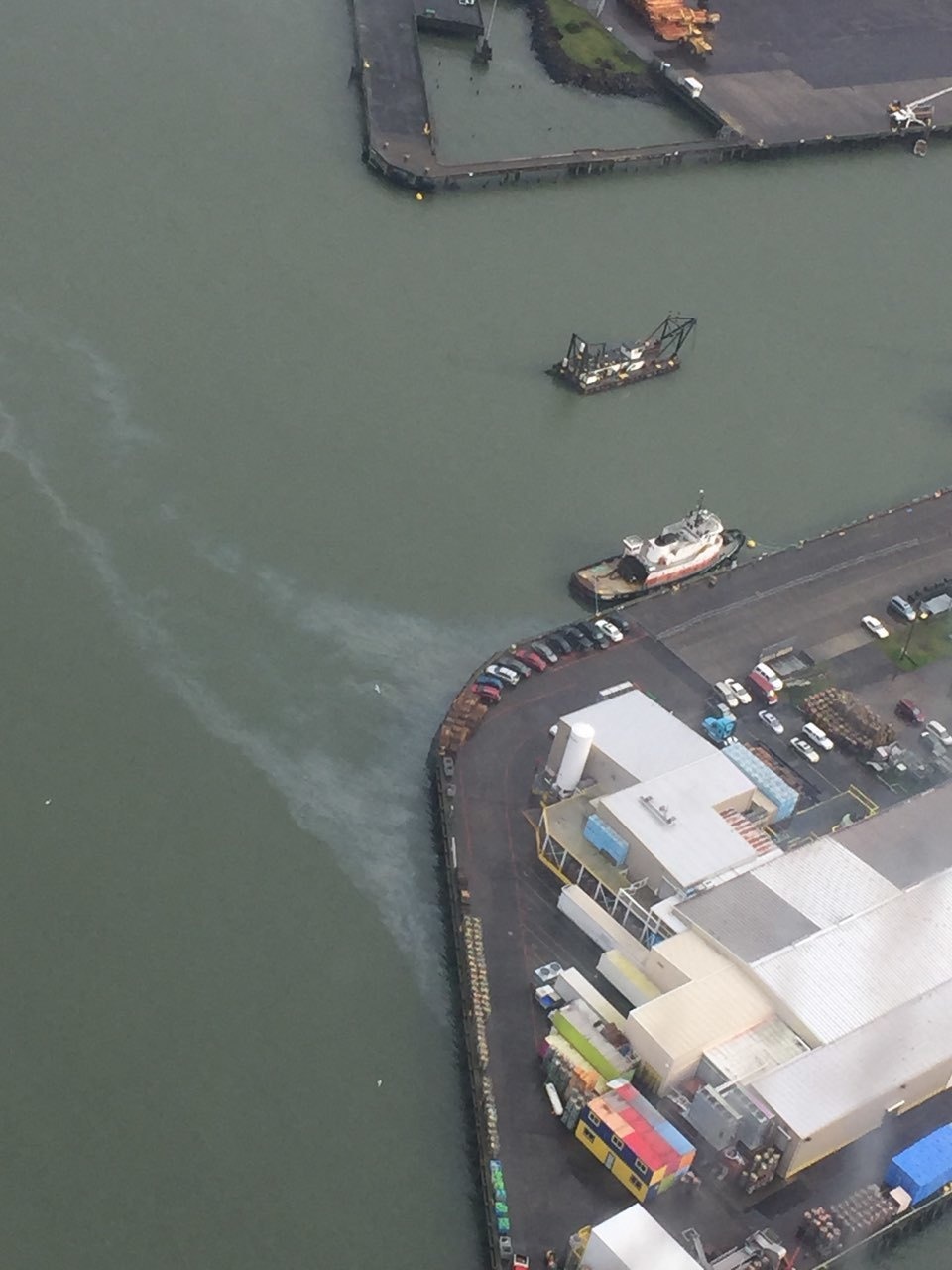 Coast Guard responding to oil sheen in Astoria, Oregon