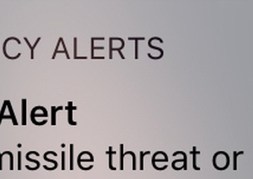 False alert highlights importance of preparedness
