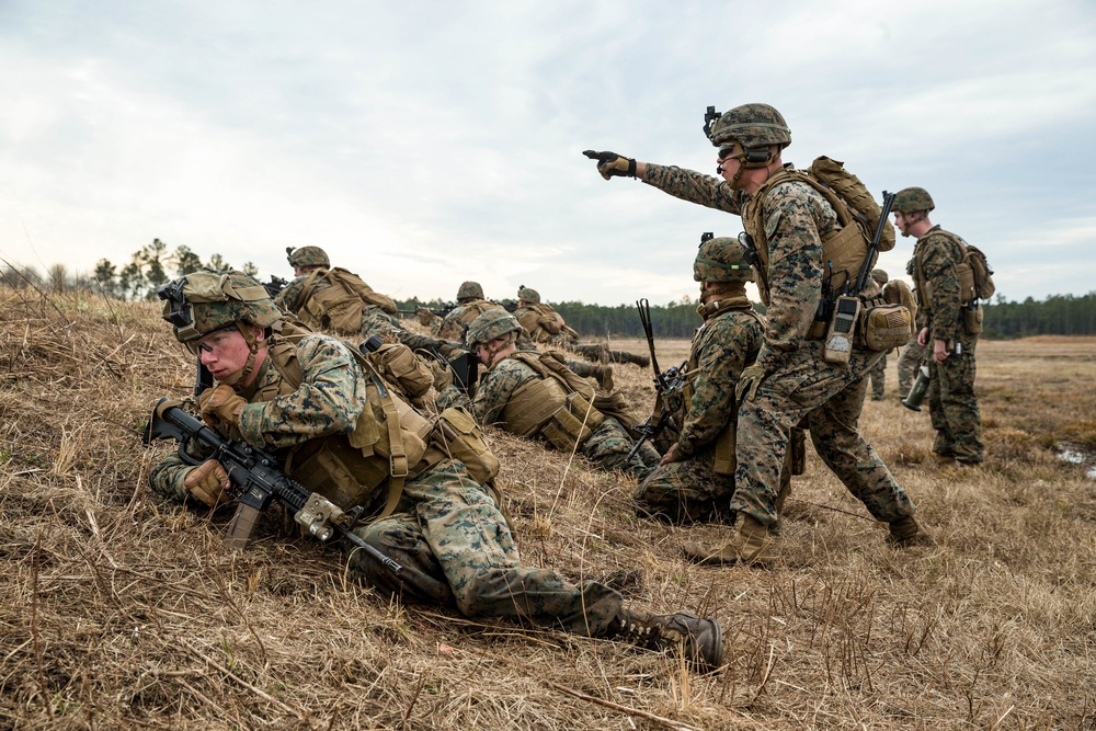 DVIDS - Images - BLT 2/6 Holds Live-Fire Platoon Attacks [Image 8 of 19]