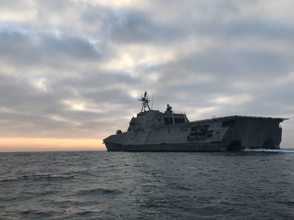 Future USS Omaha (LCS 12) Arrives at New Homeport San Diego