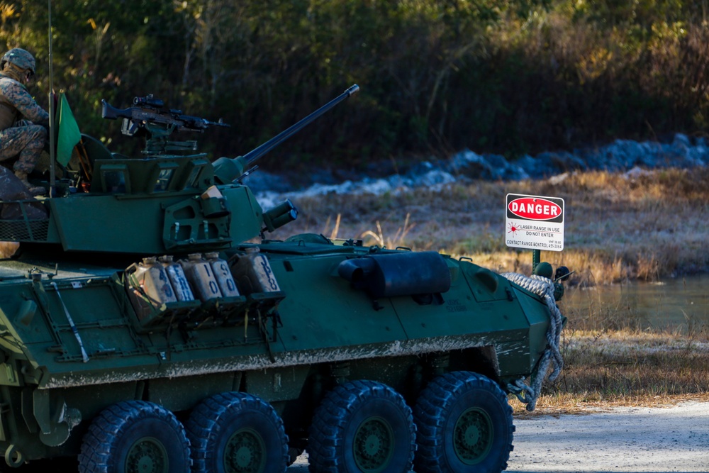 High speed low drag: 2nd LAR conducts basic gunnery training