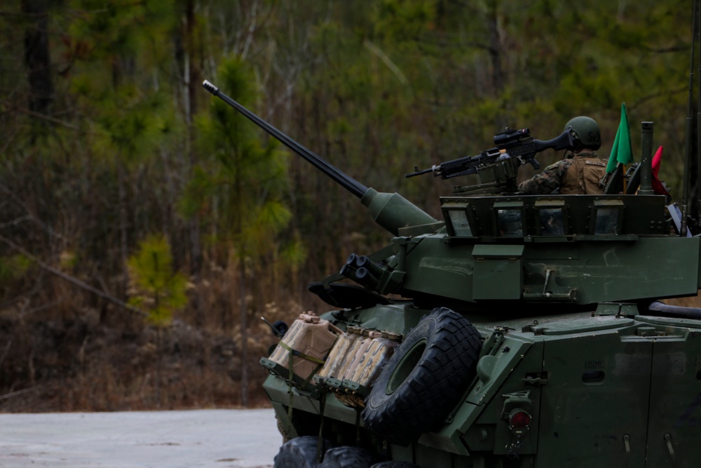 High speed low drag: 2nd LAR conducts basic gunnery training