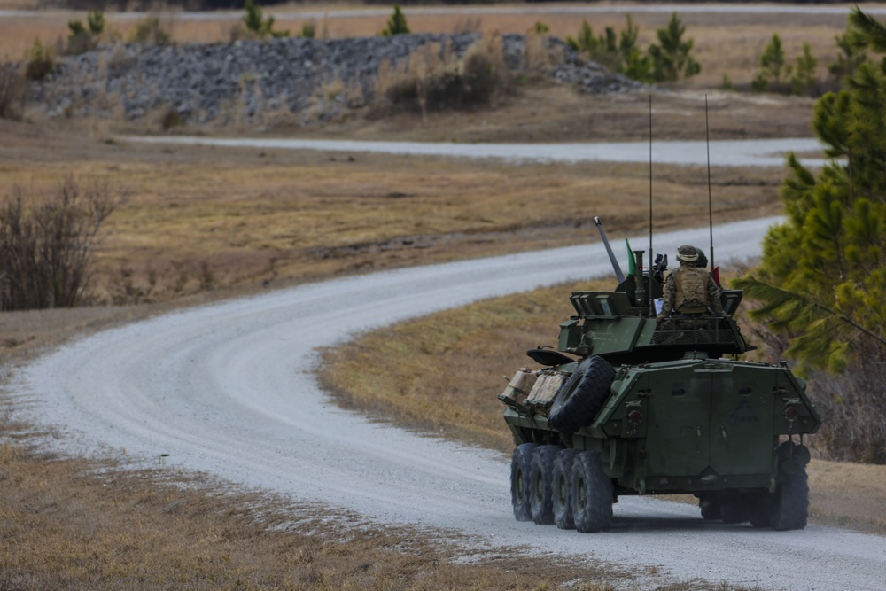 High speed low drag: 2nd LAR conducts basic gunnery training