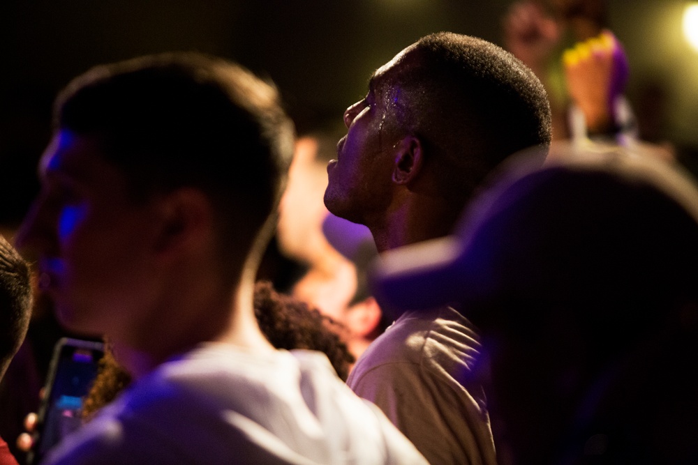 All Things Work Together | Lecrae performs for service members, families in Okinawa