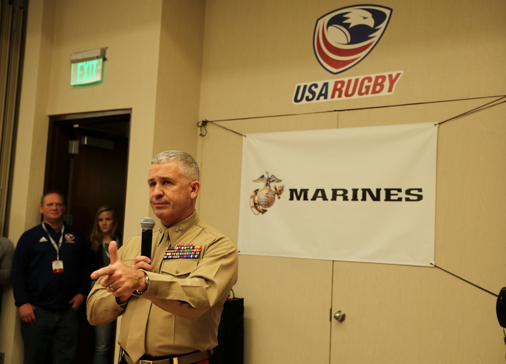Marine Corps announces partnership with USA Rugby