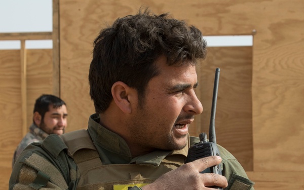 Raqqa Internal Security Force QRF Training