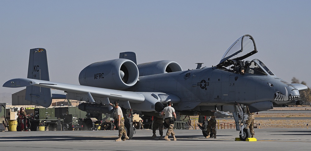 A-10 take-off