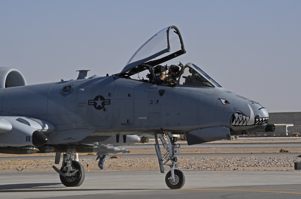 A-10 take-off