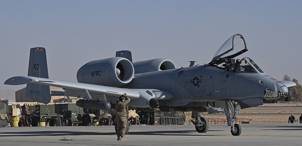 A-10 take-off