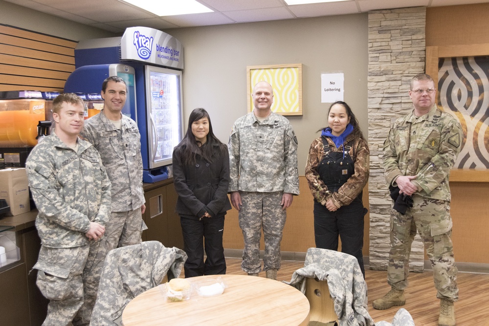 Brig. Gen. Joseph Streff visits Bethel