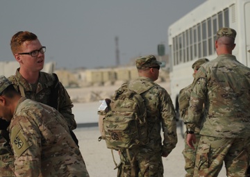 Air Defense Relief in Place, Transfer of Authority