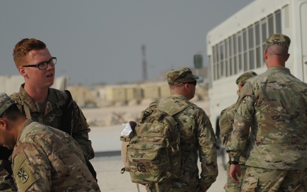 Air Defense Relief in Place, Transfer of Authority