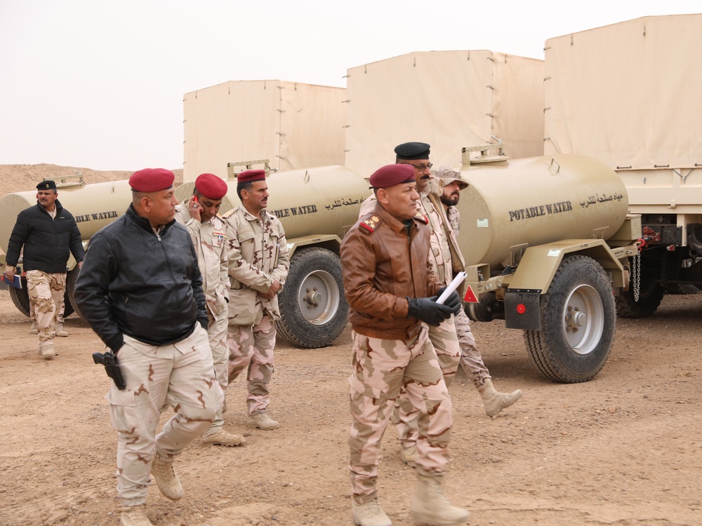 Iraqi Security Forces recieve mobility package from Coalition