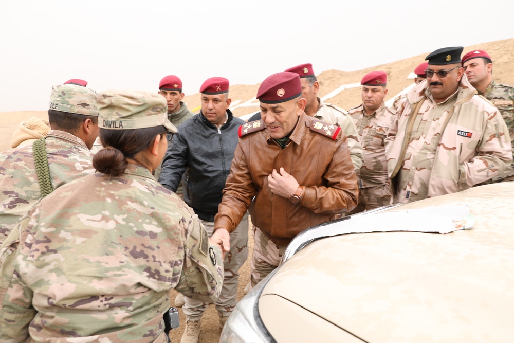 Iraqi Security Forces recieve mobility package from Coalition