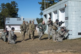 1st SFAB combat advisors develop partnered non-commissioned officers during mission readiness exercise at JRTC