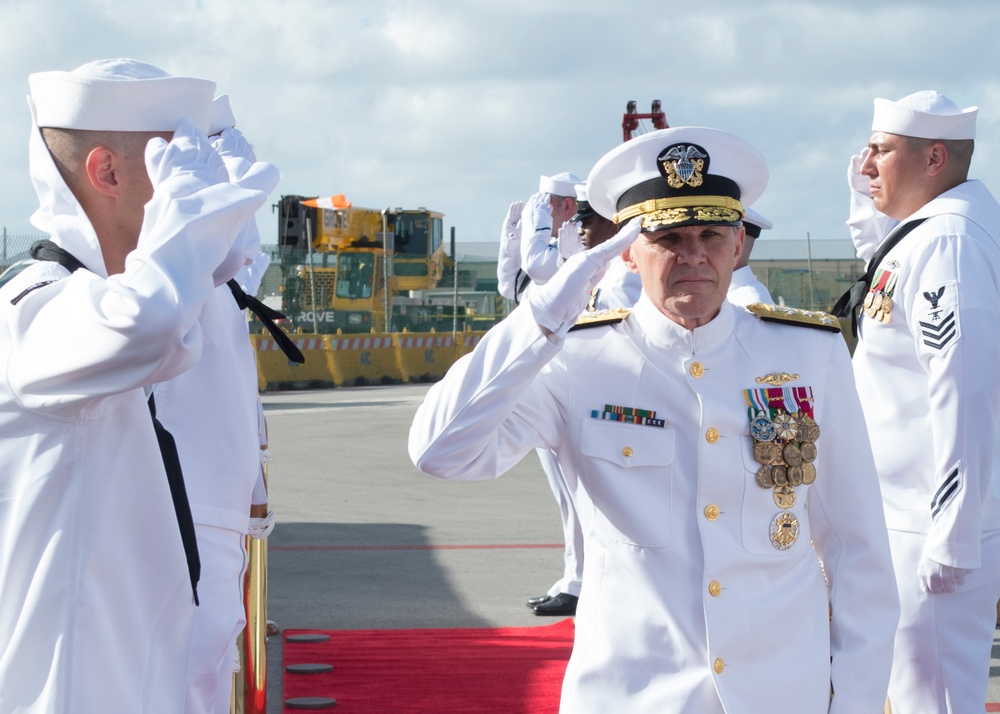 USS Asheville Holds Change of Command