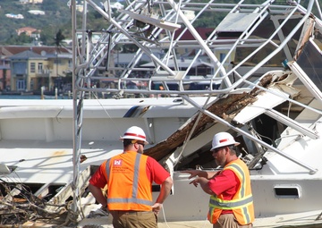 Corps awards contract for marine debris reduction and off-island disposal for USVI