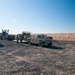 Signal, transportation Soldiers unload equipment during EDRE