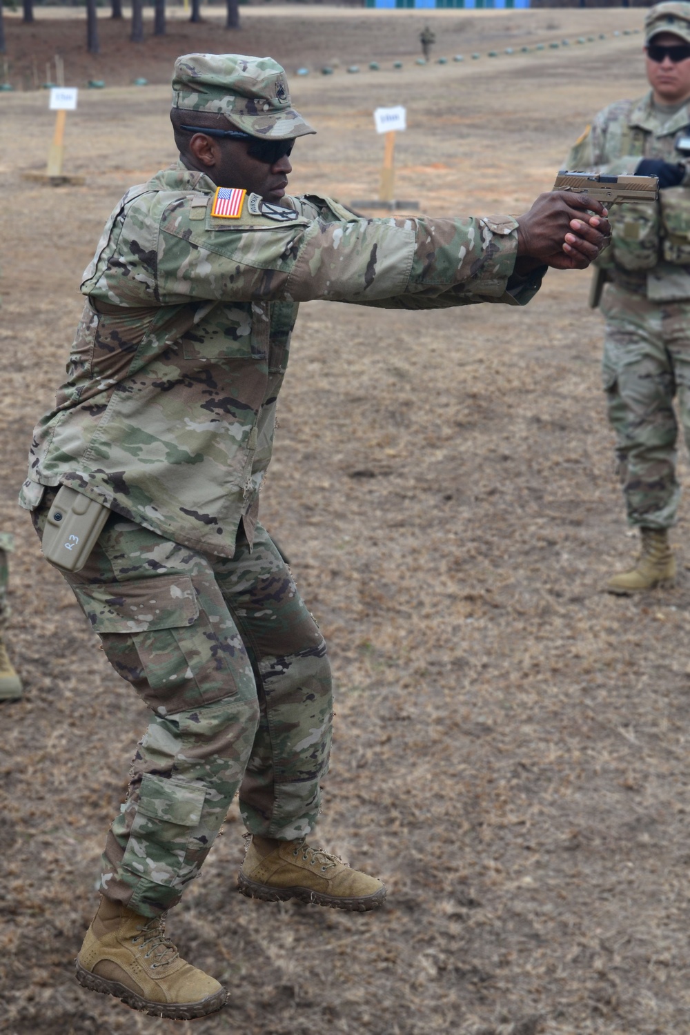 1st SFAB fields and qualifies on new Army Modular Handgun System - XM17 prior to deployment