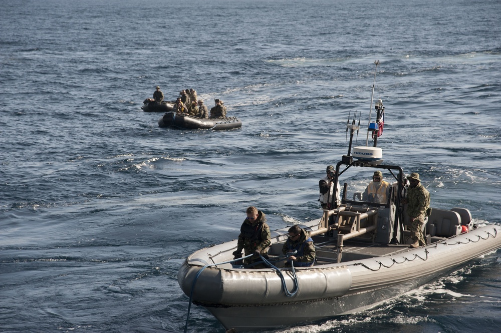 USS Anchorage (LPD 23) Retrieves the NASA Orion Test Article