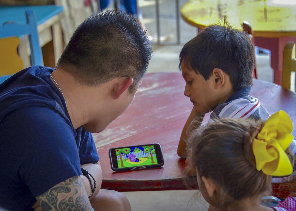 Portland Sailors Volunteer at Orphanage