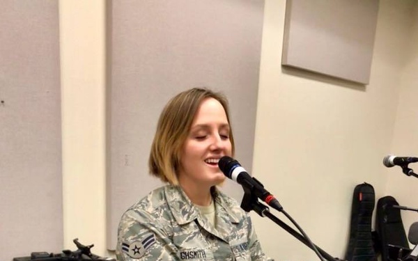 Airman 1st Class Kayla Highsmith Joins U.S. Air Force Band of the Golden West