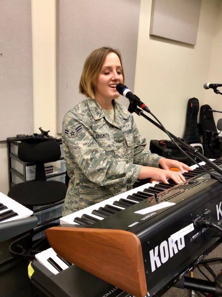 Airman 1st Class Kayla Highsmith Joins U.S. Air Force Band of the Golden West