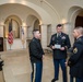 Promotion Ceremony for Sgt. Joseph Dixon at Arlington National Cemetery