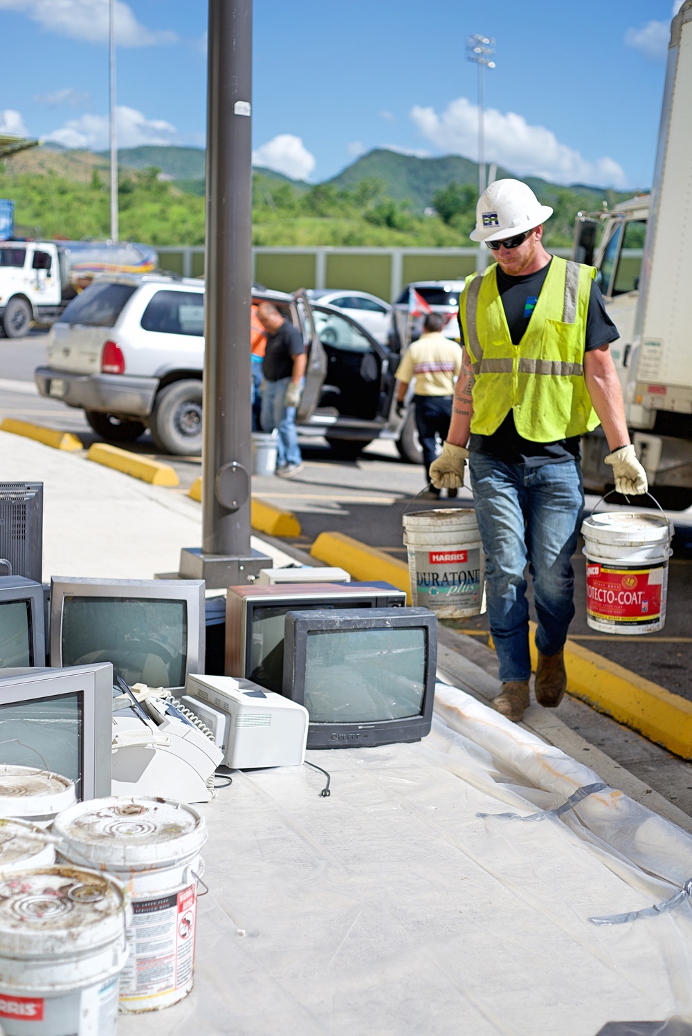 Household Hazardous Waste and Electronics Collected in Juana Diaz